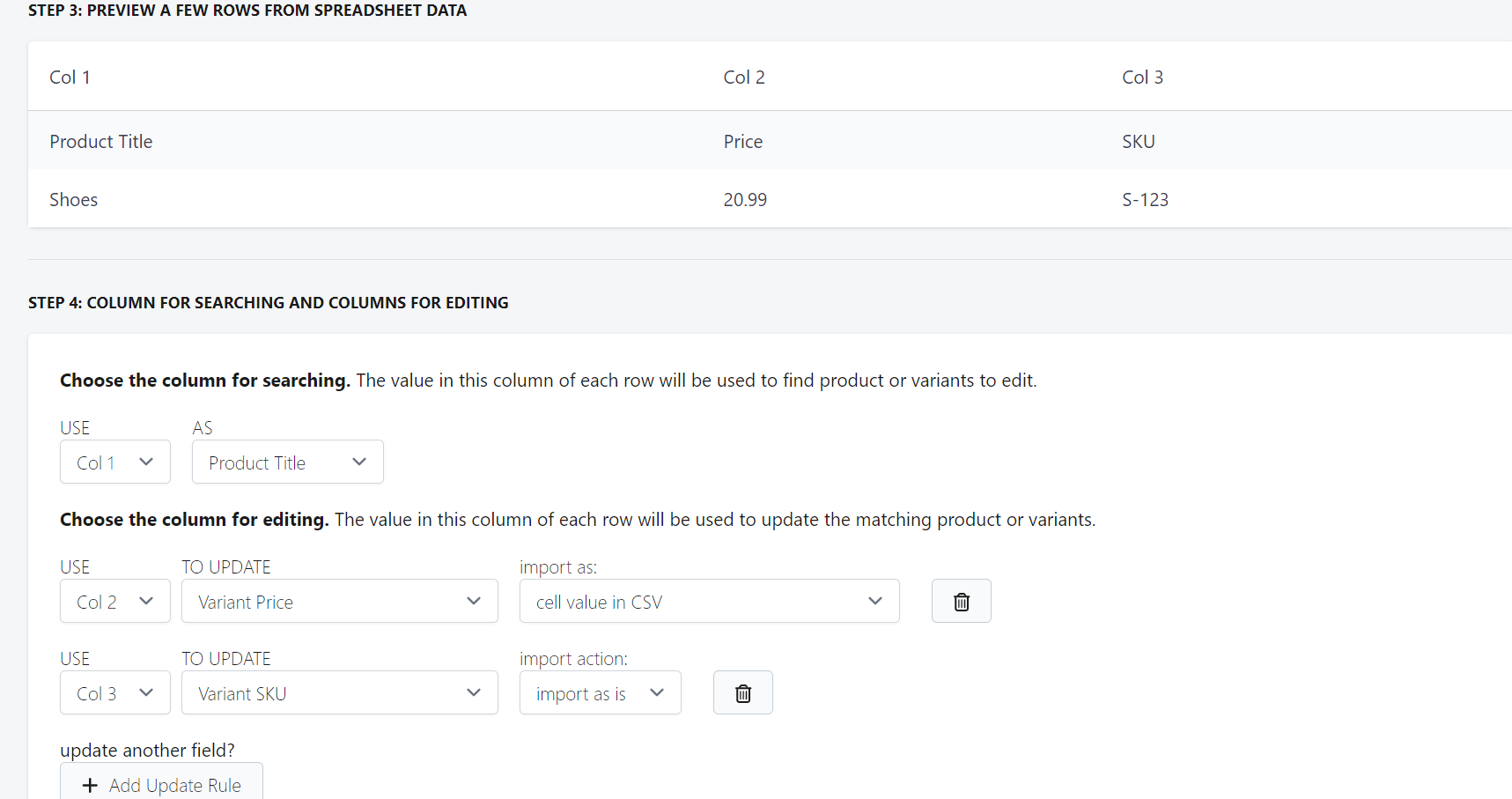 hextom Automated CSV import/export
