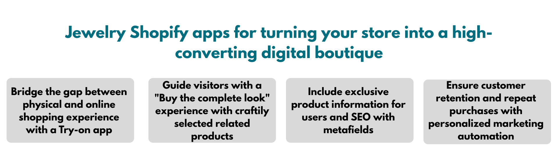 jewelry shopify apps